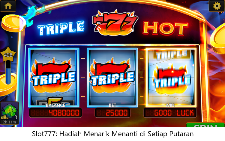 Slot777: Hadiah Menarik Menanti